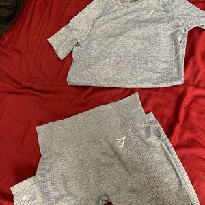 Gymshark vital seamless. (Grey) never worn